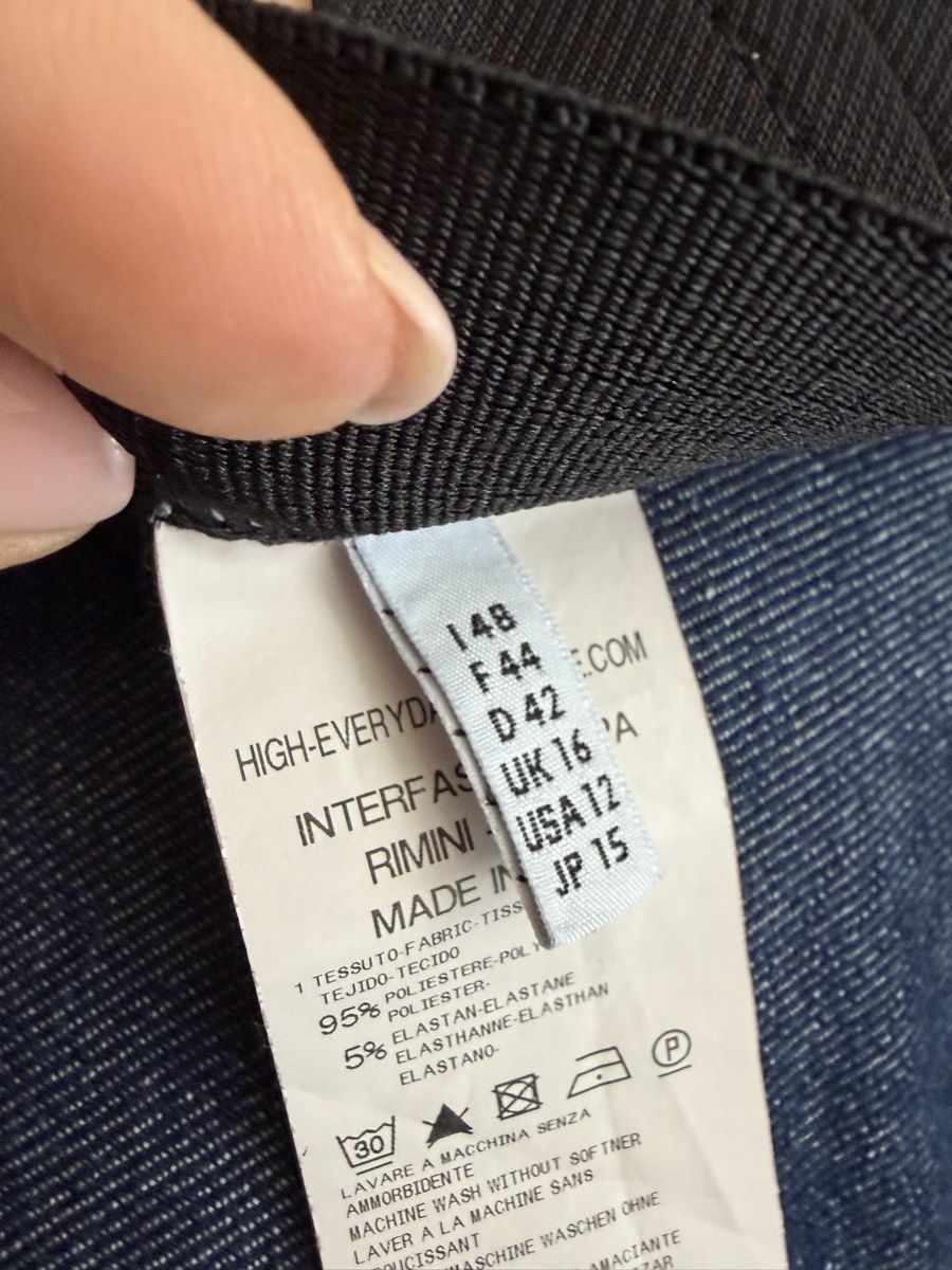 High Pantaloni: Girbaud/HIGH Everyday Couture Hose, Schwarz – Usato da Muttenz venduto da stoeberi01 4