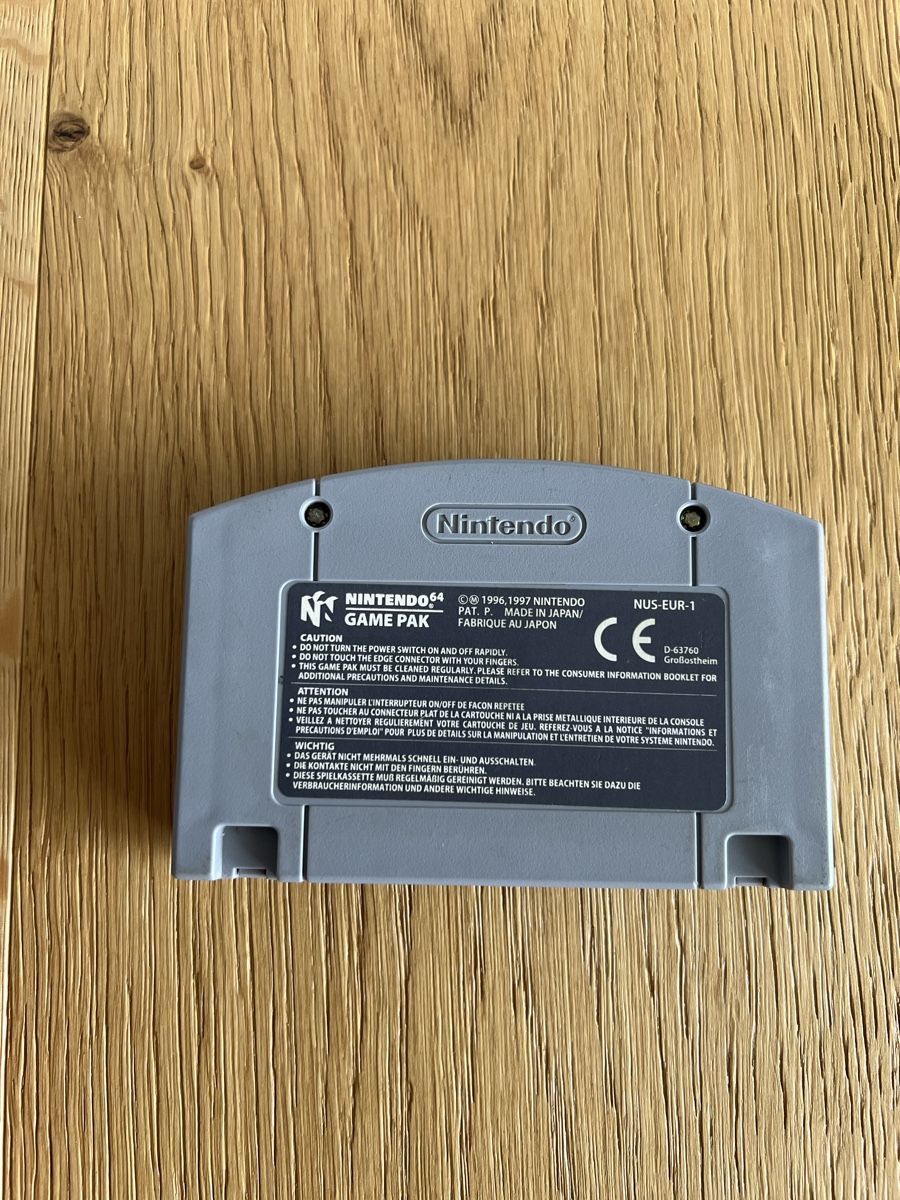 Nintendo Spiele: Super Smash Bros. Nintendo 64 – Gebraucht aus Schönenbuch von retrohunter 1