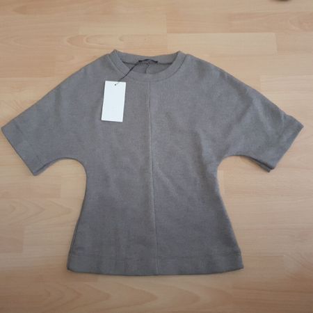 Zara Strick-Top in Taupe, neu mit Etikett, Grösse M