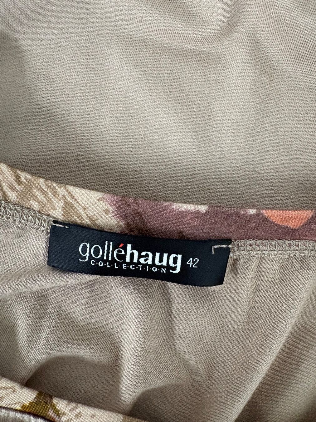 Tops: Gollehaug Top Beige mit Muster 40 Viskose – Neu (gemäss Beschreibung) aus Regensdorf von secondchancefashion 4
