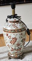 Porzellan Lampe im Vintage Stil