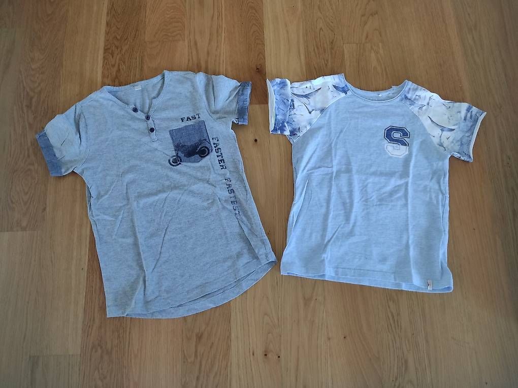 Hemden, T-Shirts & Polos: 2× T-shirts in Gr.128-134 – Gebraucht aus Zürich von svi_dkg2