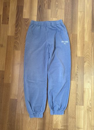 Brandy Melville Jogginghose Blau/Grau Grösse One Size