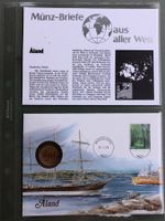 Münzbrief Åland 🇦🇽 1988