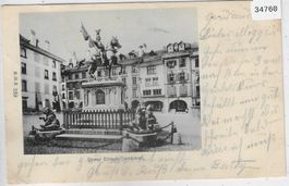 Bern - Erlach-Denkmal 1901