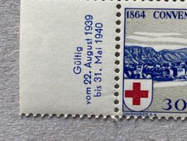 241, Postfrisch Druckverschiebung, vgl Kreuz