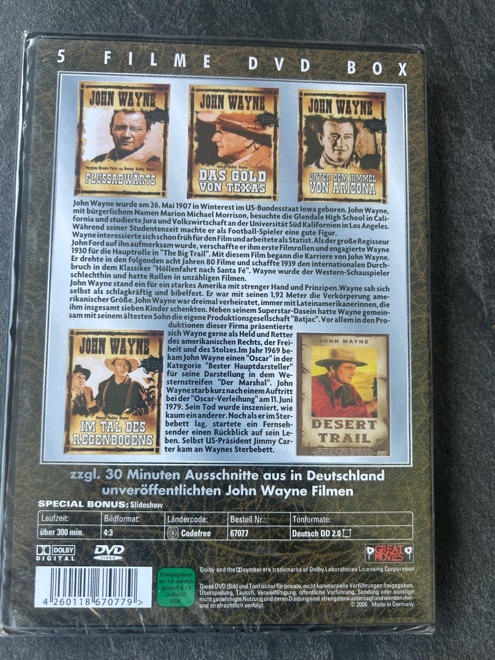 Alle DVDs: John Wayne Collection – Neu und originalverpackt aus Lufingen von Geronimo17 1