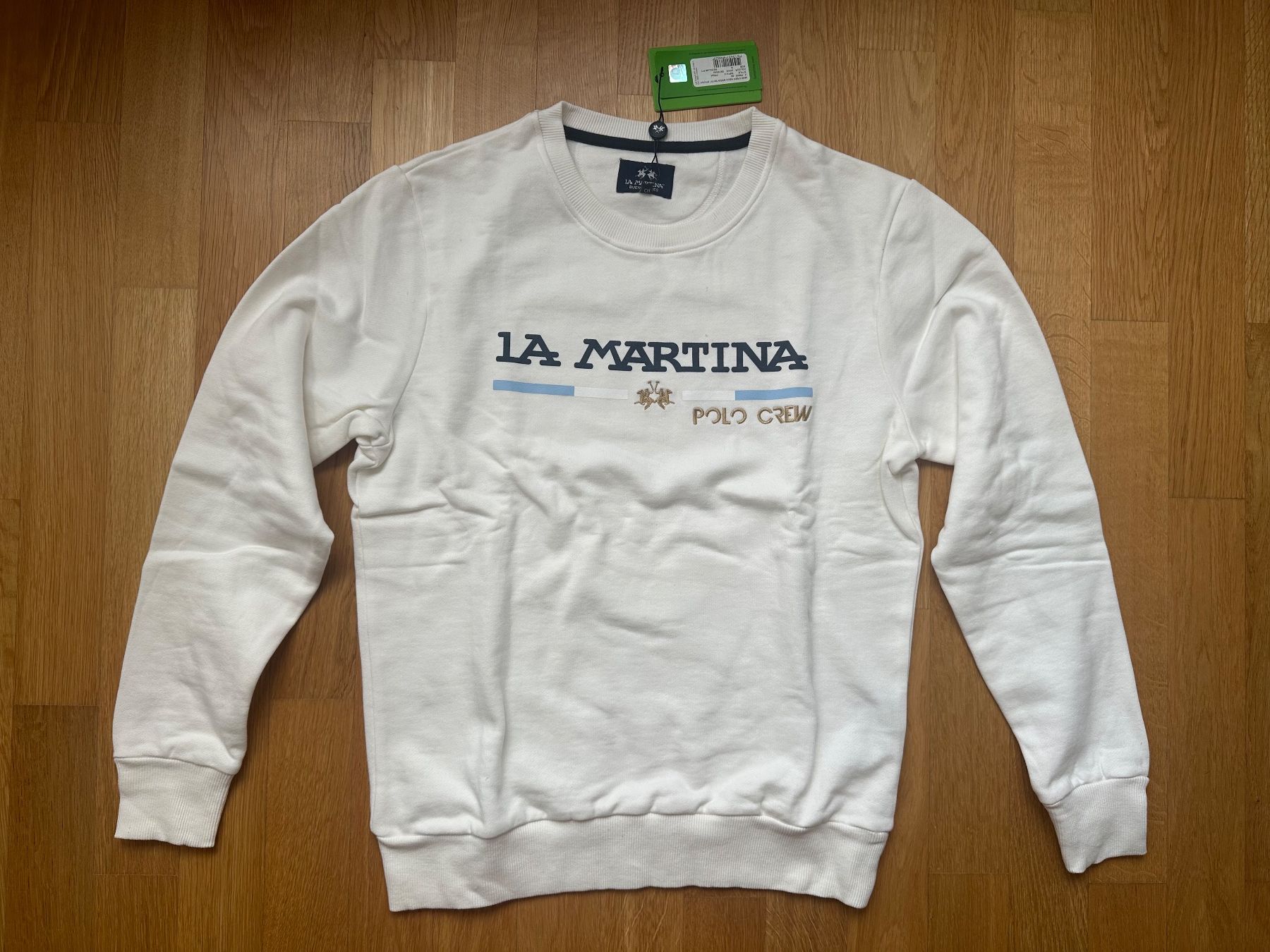 La Martina Pulls & Sweat-shirts: LA Martina Pullover weiss Grösse S neu mit Etikett – Neuf avec emballage d'origine à Unterägeri par StefanGekko