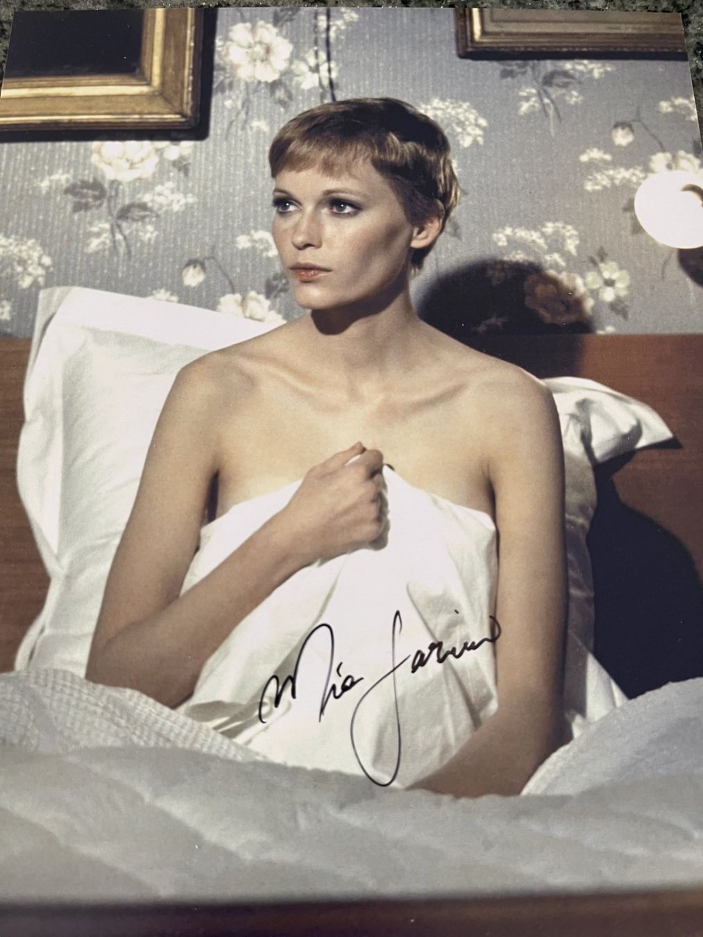 Autogramme: MIA FARROW / TOP AUTOGRAMM – Gebraucht aus Egg b. Zürich von Dbunny