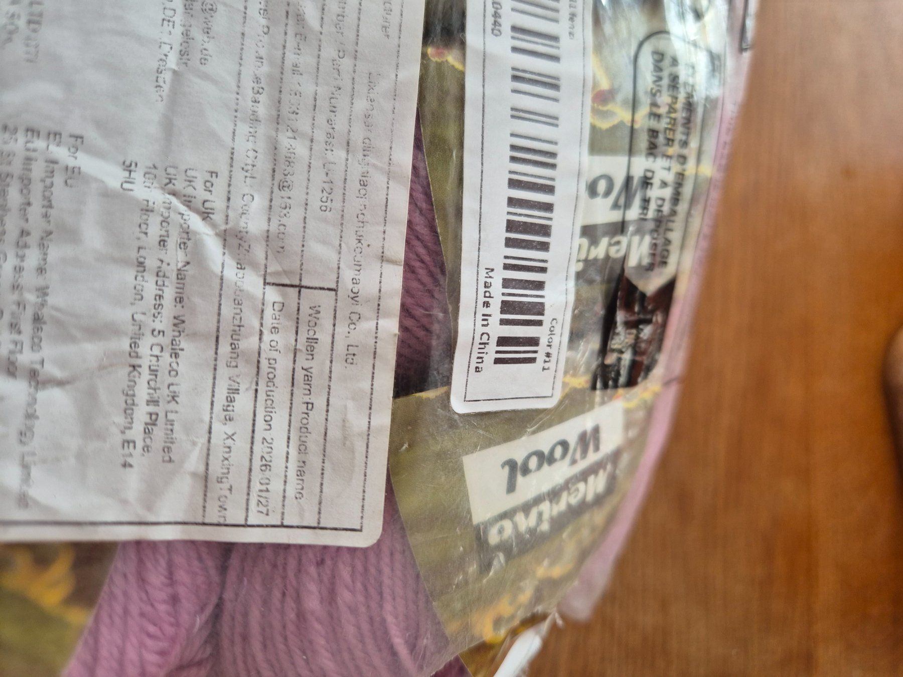 Laine: Merino Wool 10 Knäuel – Neuf (Voir description) à Läufelfingen par Netti04 2
