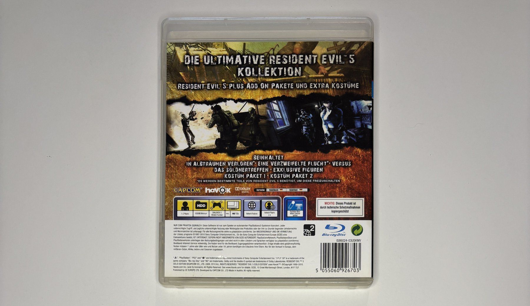 Giochi: PS3 - Resident Evil 5 – Usato da Allschwil venduto da Bullach 2