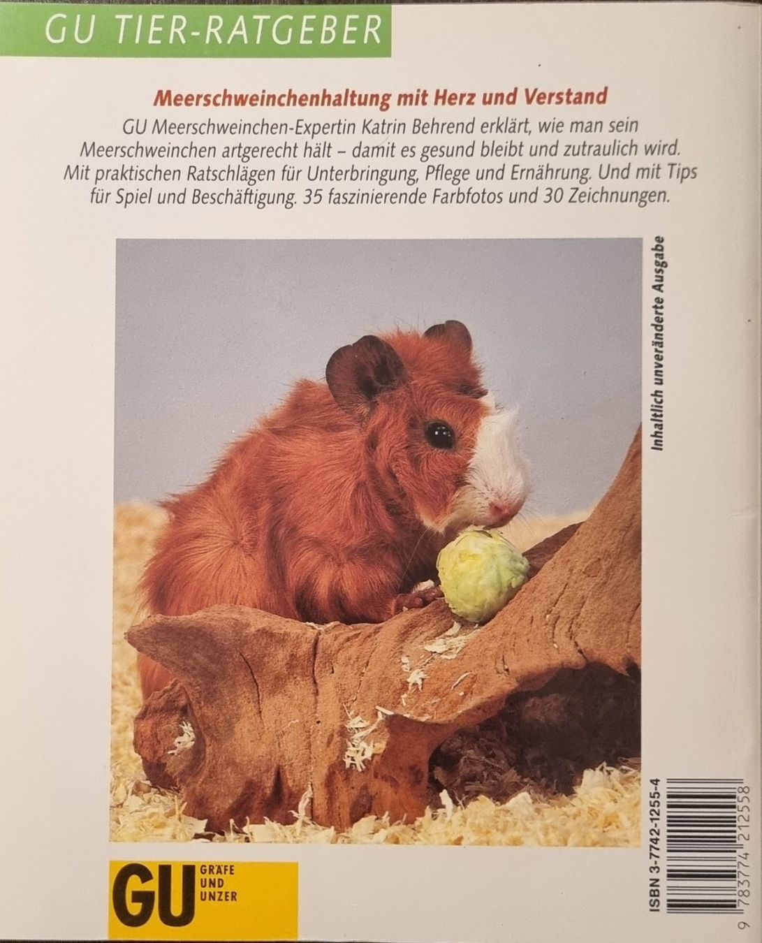 Bücher: Buch Tier-Ratgeber Meerschweinchen – Gebraucht aus Sutz von Rawypp 1