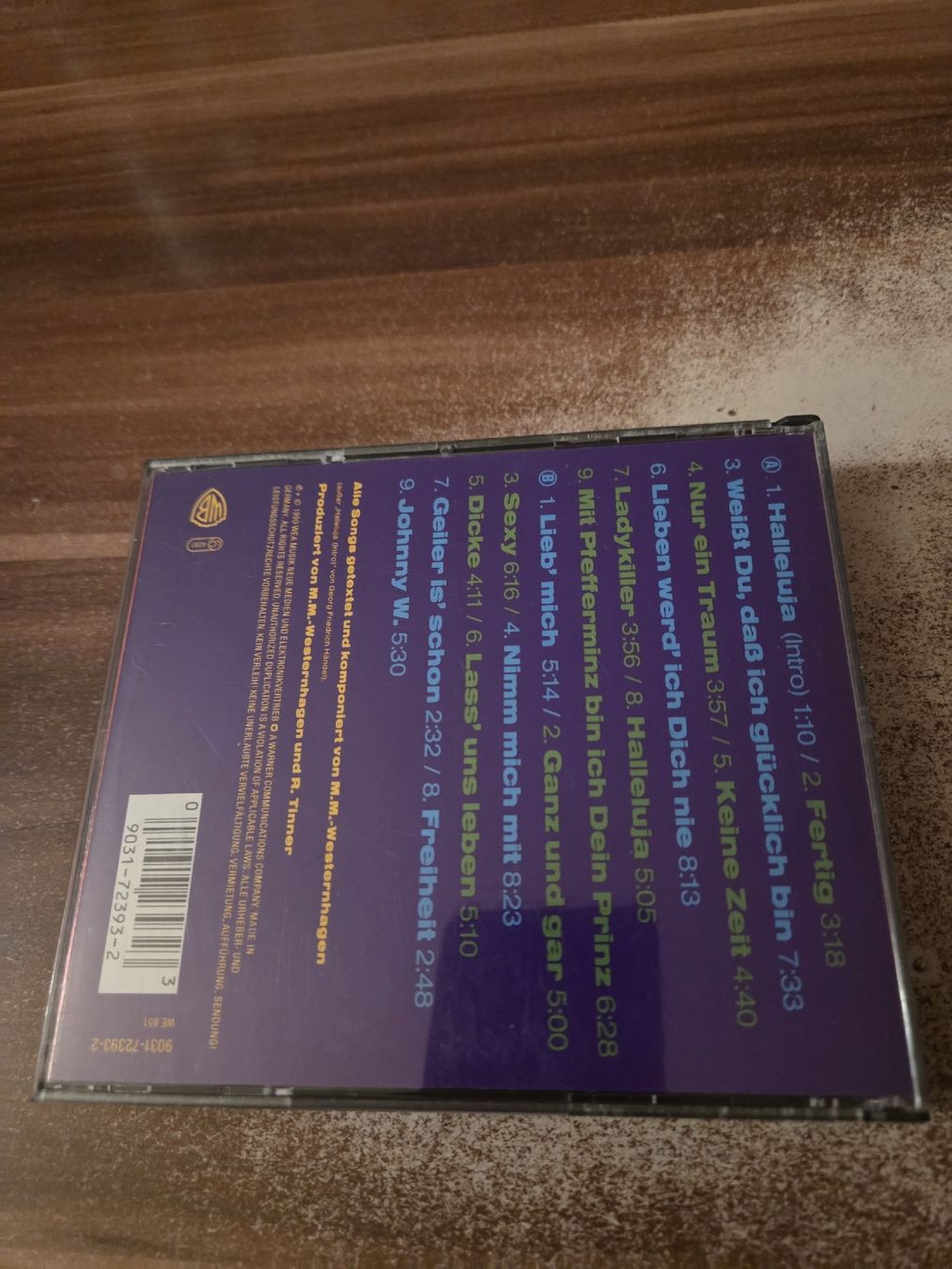 CD: Marius Müller-Westernhagen - Live – Usato da Wattenwil venduto da Mage66 1