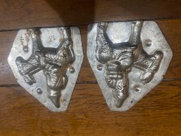 Moule chocolat schokoladenform saint Nicolas 13cm