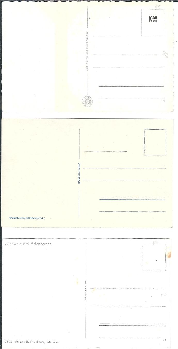 Cartoline postali: 5 CPA - Berne - Vue générale non circulées – Usato da Rennaz venduto da lorada01 2