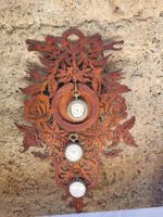 Orologio da parete in legno