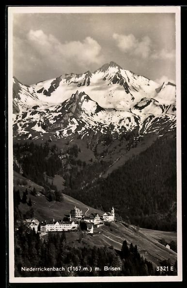 Cartoline postali: Niederrickenbach, Blick nach dem Ort mit – Usato da Berlin venduto da bartko-reher