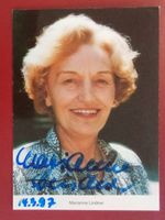 Marianne Lindner 1922-2016 Autogramm Fotopostkarte 10x15c