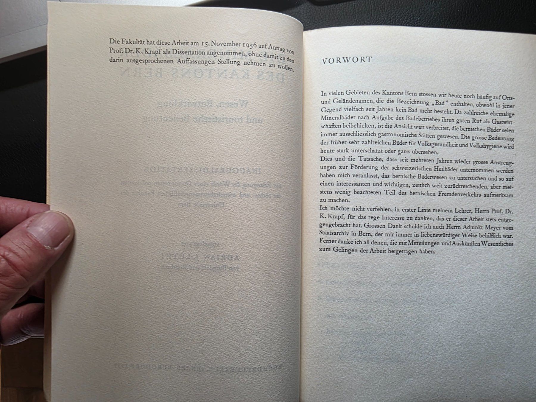 Libri: Die Mineralbäder des Kantons Bern - 1957 – Usato da Walterswil BE venduto da Lonitti 4