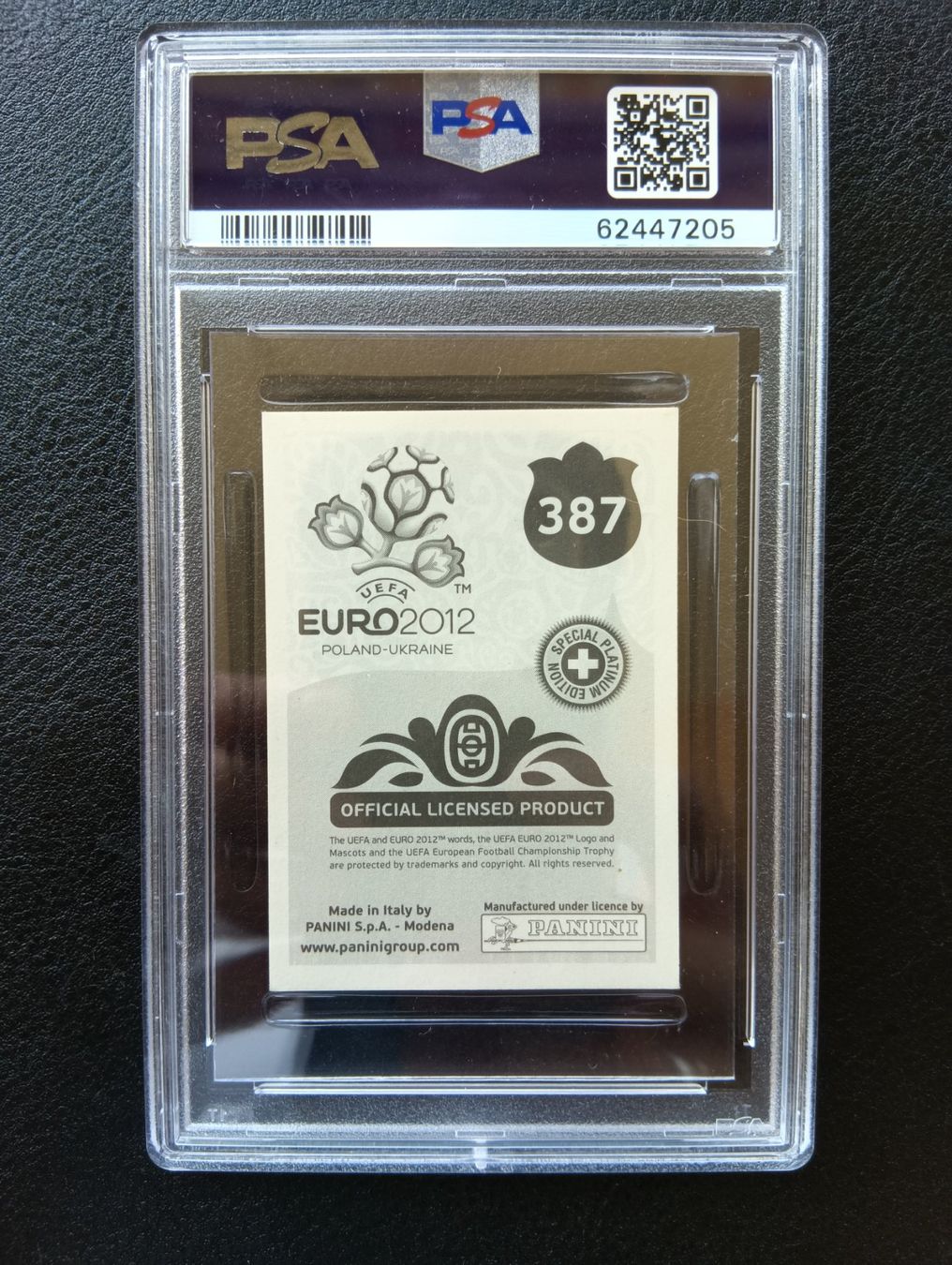 Panini Sammelbilder & Trading cards: 2012 Panini Luka Modric PSA 6 #387 – Gebraucht aus Steinen von antikesundseltenes 1