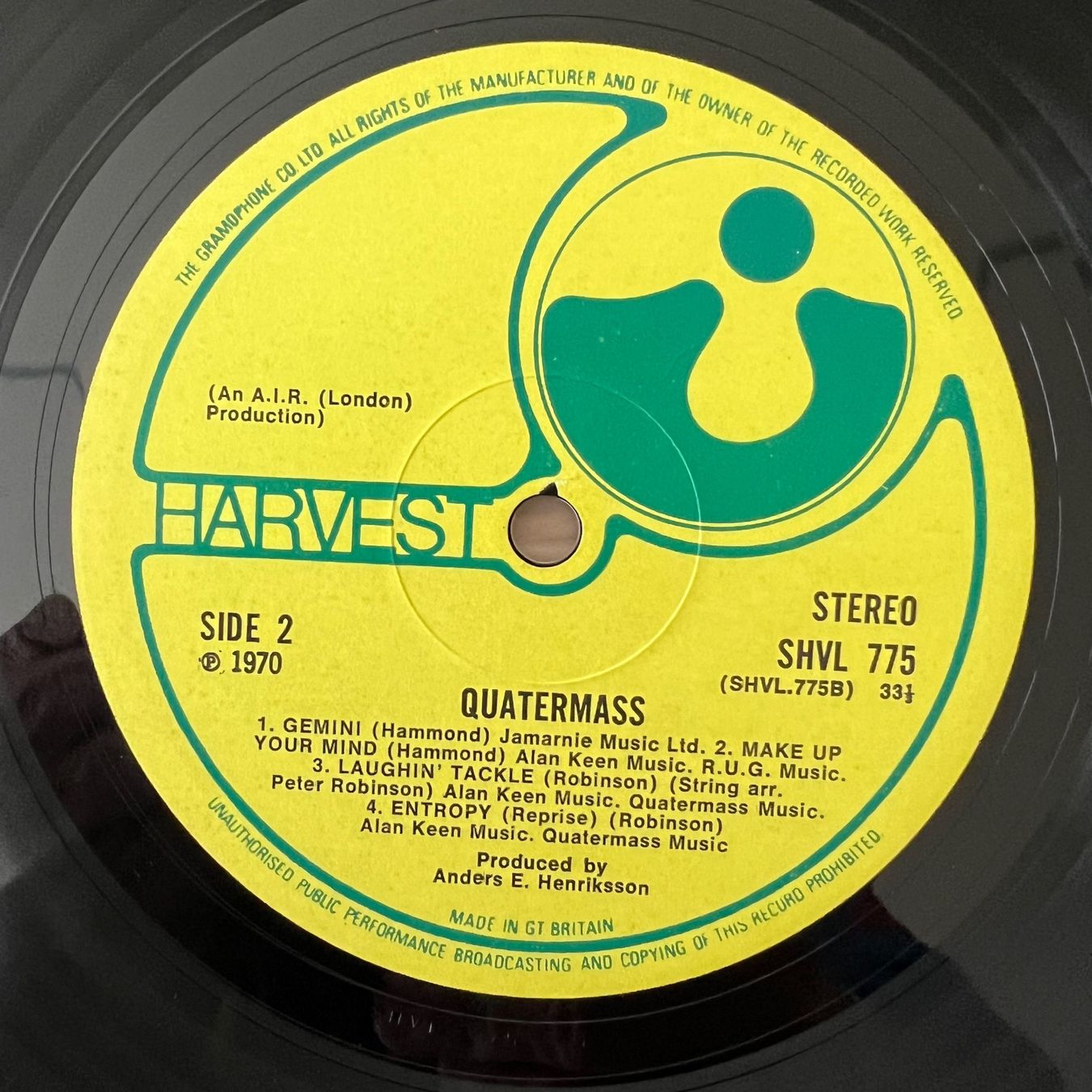 Schallplatten: Quatermass - Same / 1. UK-Press. 1970 - Very nice Copy – Gebraucht aus Gais von soundcave57 5