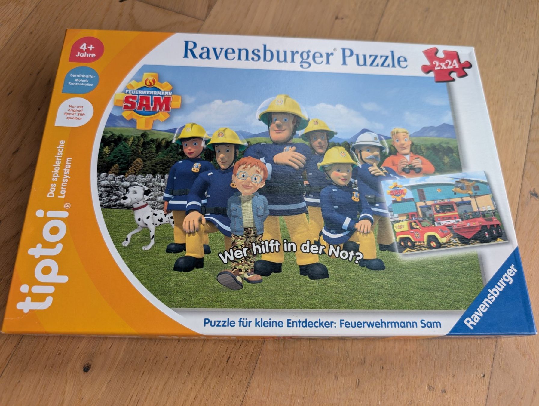 Tiptoi Puzzle: Tiptoi - Puzzle 2x24 - Feuerwehrmann Sam – Usato da Zürich venduto da Casandra2