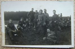 FOTO-AK GRUPPENBILD SCHWEIZER MILITÄR