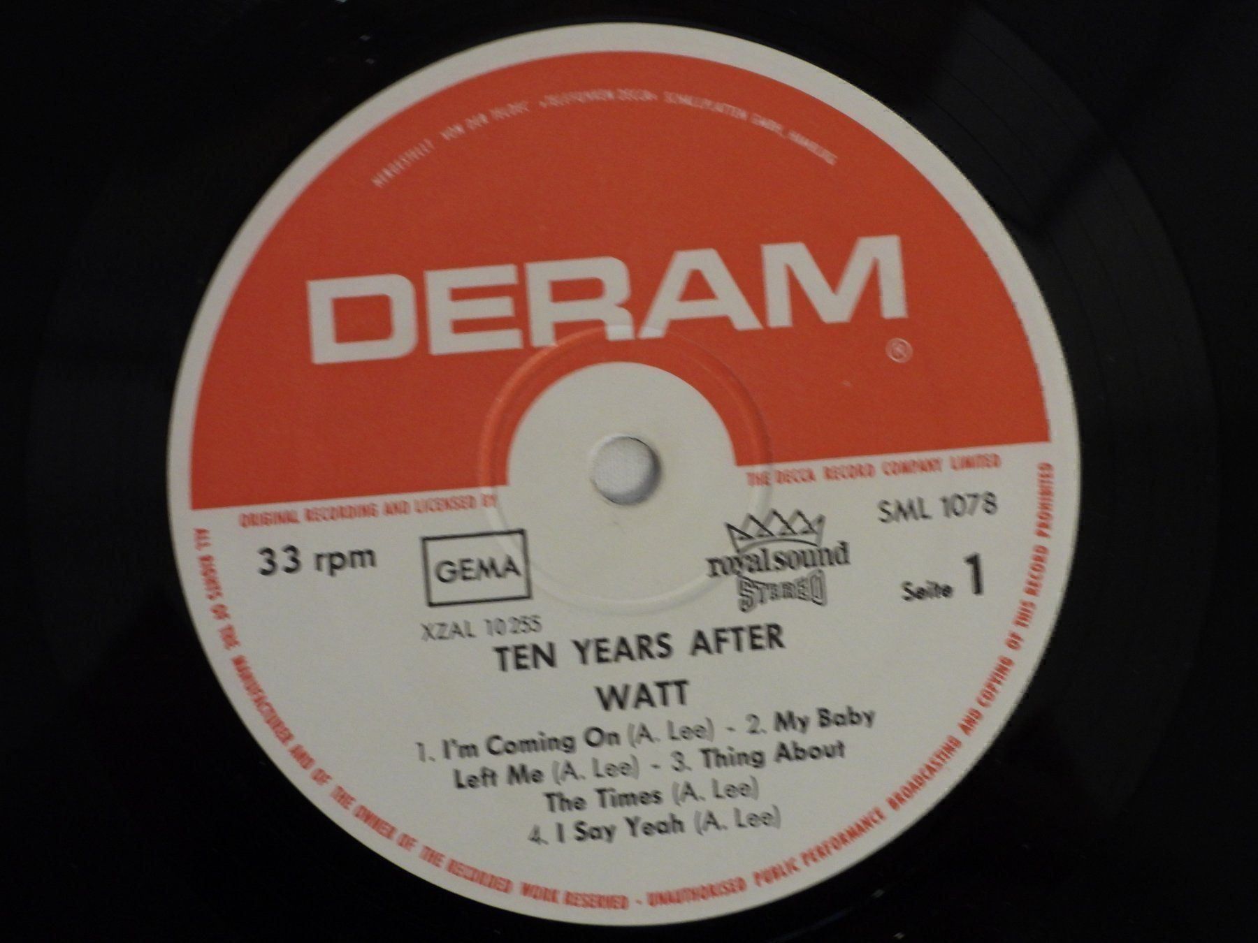 Dischi in vinile: Ten Years After Watt LP 1970 – Usato da Dübendorf venduto da mar_85sd 4