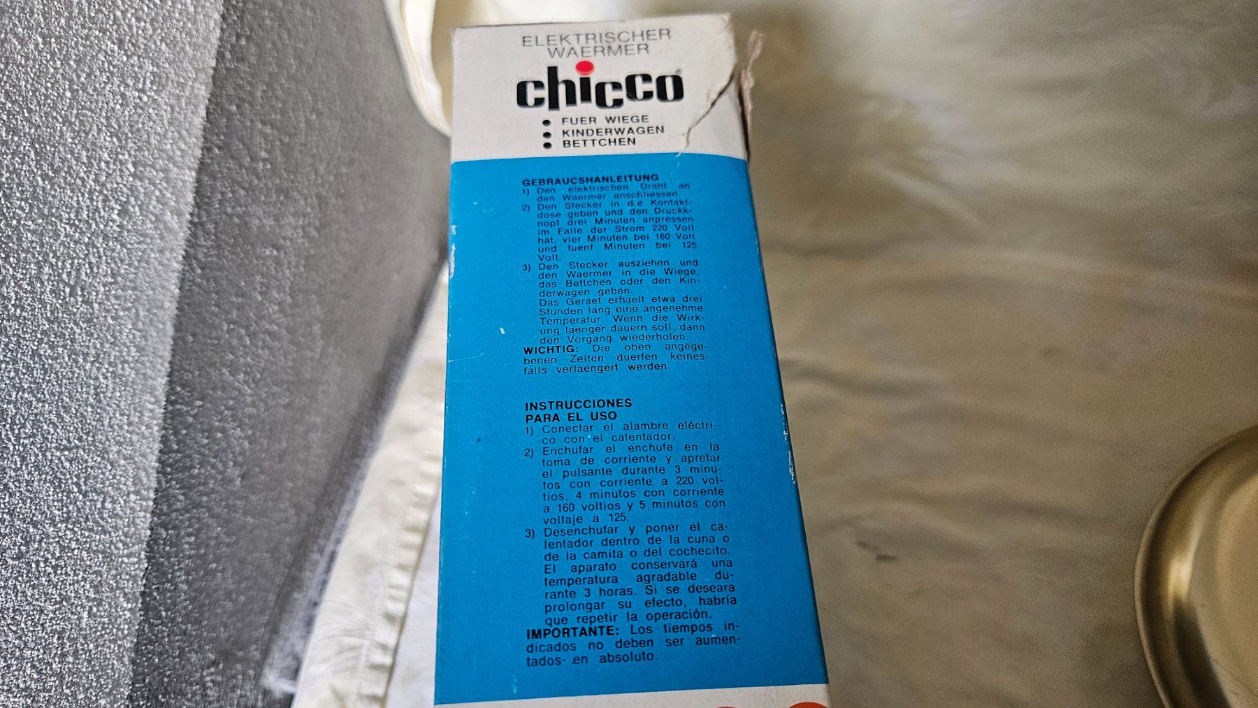 Radiatori: Scaldino elettrico Chicco – Usato da Melano venduto da H-Sara 4