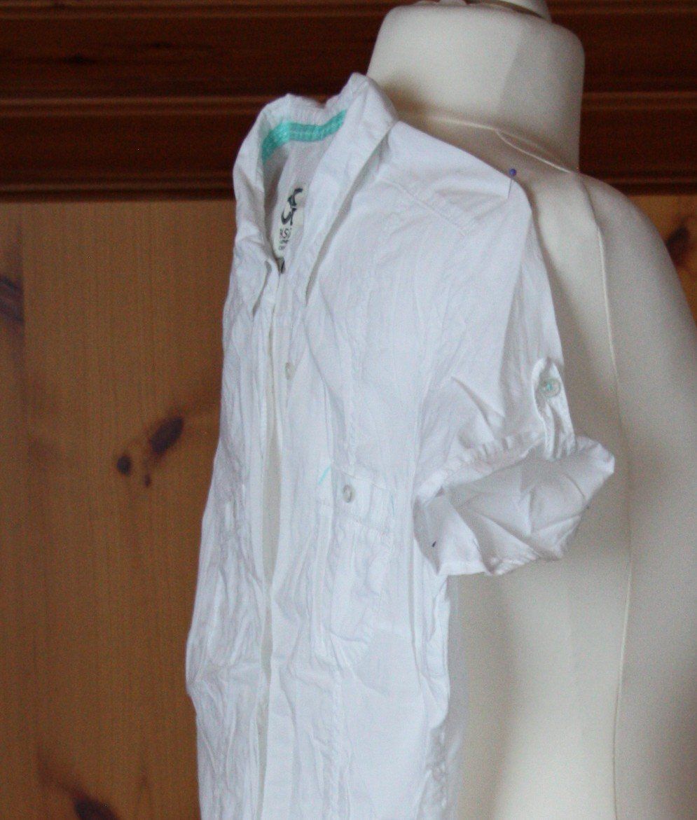 Blusen: Bluse CLOCK HOUS weiss Gr. L – Gebraucht aus Flüelen von Diversicum-Textil 3