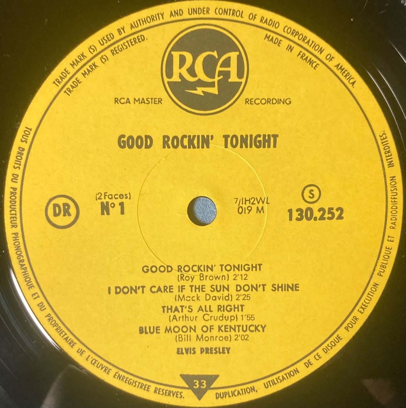 Dischi in vinile: ELVIS PRESLEY - GOOD ROCKIN' TONIGHT – Usato da Poliez-Pittet venduto da Newtown-Records 2