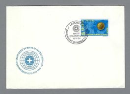 1954, FUSSBALL WELTMEISTERSCHAFT, ILL.-BRIEF MIT Z/319 + S-0