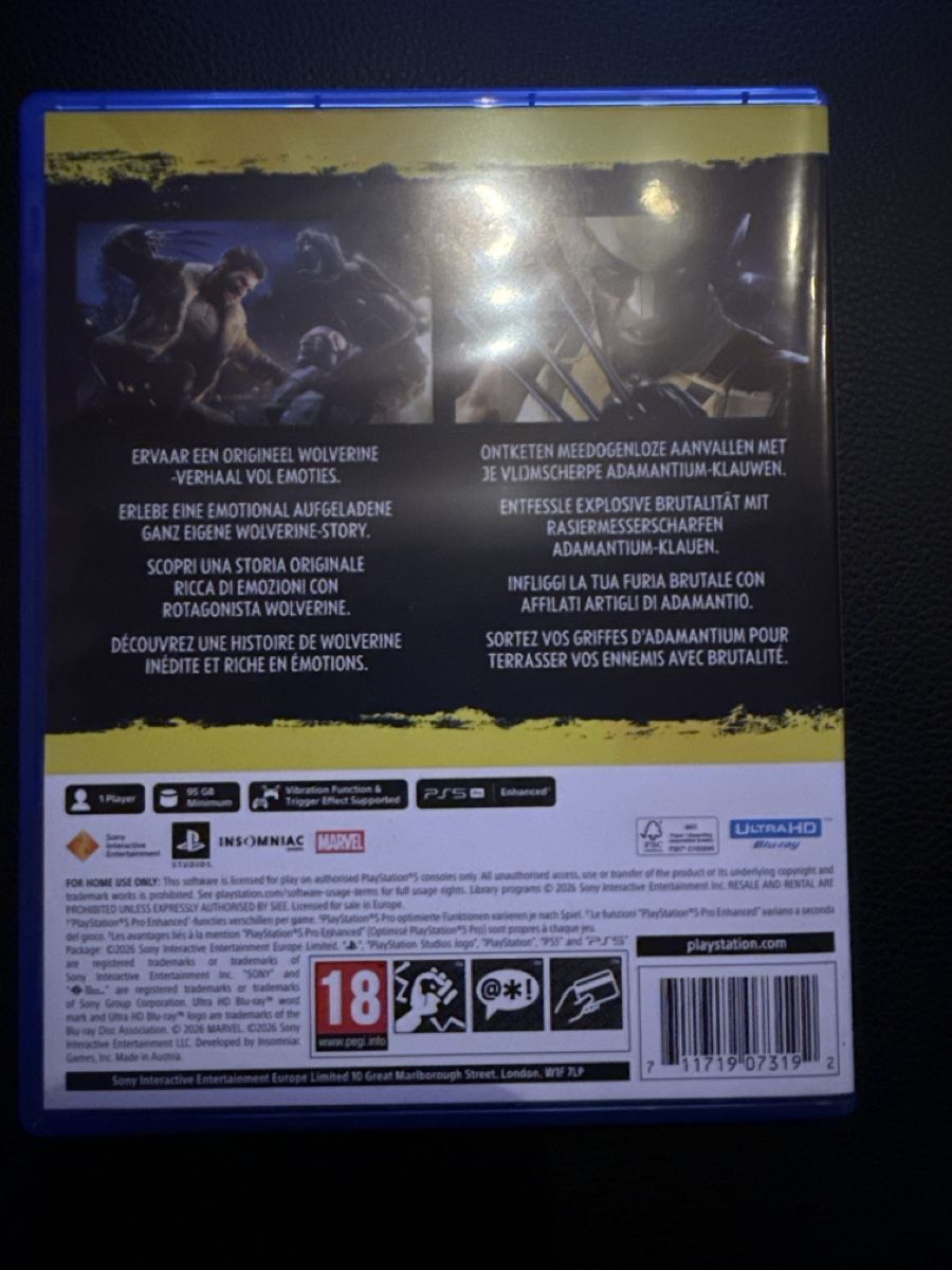 Marvel Spiele: Marvel Wolverine - PlayStation 5 – Gebraucht aus Unterrindal von Silvan_2 2
