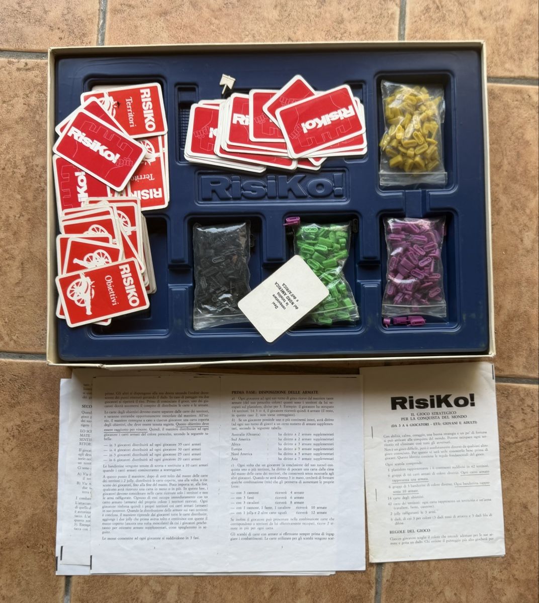 Spiele: Gioco da tavolo Risiko completo con copia istruzioni  – Gebraucht aus S. Pietro von nap_9xjt 1