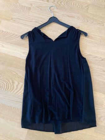 Elegante Anna Field Damen Bluse, Grösse 34, Schwarz.