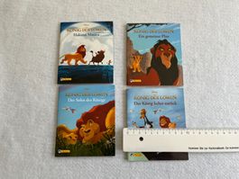4 x König der Löwen Kinderbücher - Top Zustand