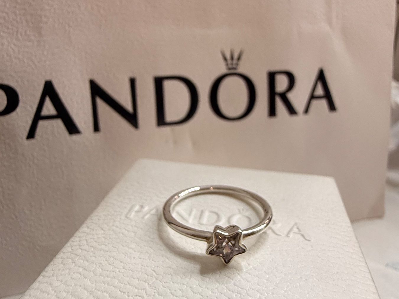Pandora Ringe: Pandora Ring Stern Silber Grösse 52 – Gebraucht aus Biberist von jaquesgaraboto 1
