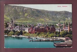 ZÜRICH - Alpenquai - 1913