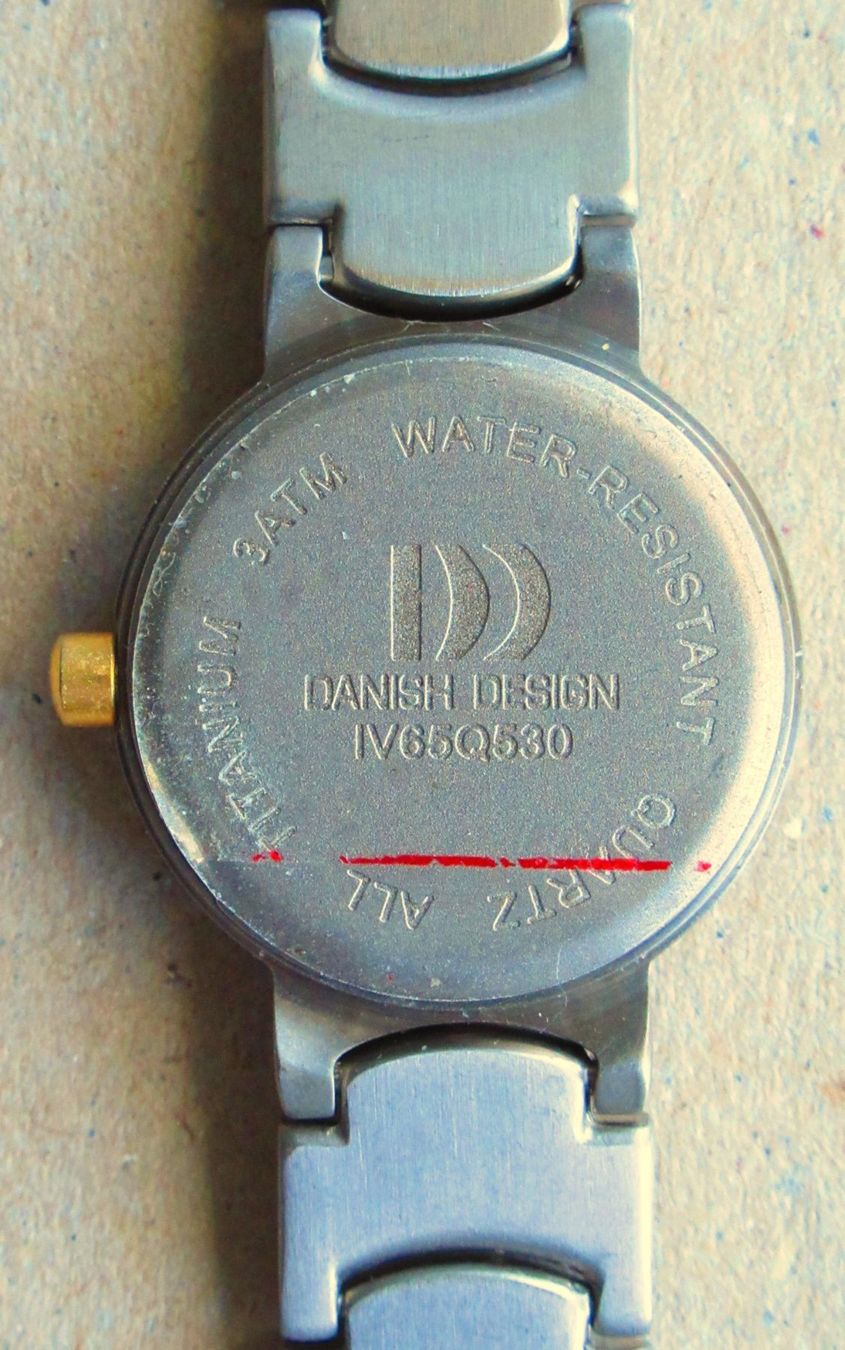 Orologi: original DANISH DESIGN DD IV65Q530 Quartz Titanium – Nuovo (secondo la descrizione) da Lohn-Ammannsegg venduto da rrrikko 5