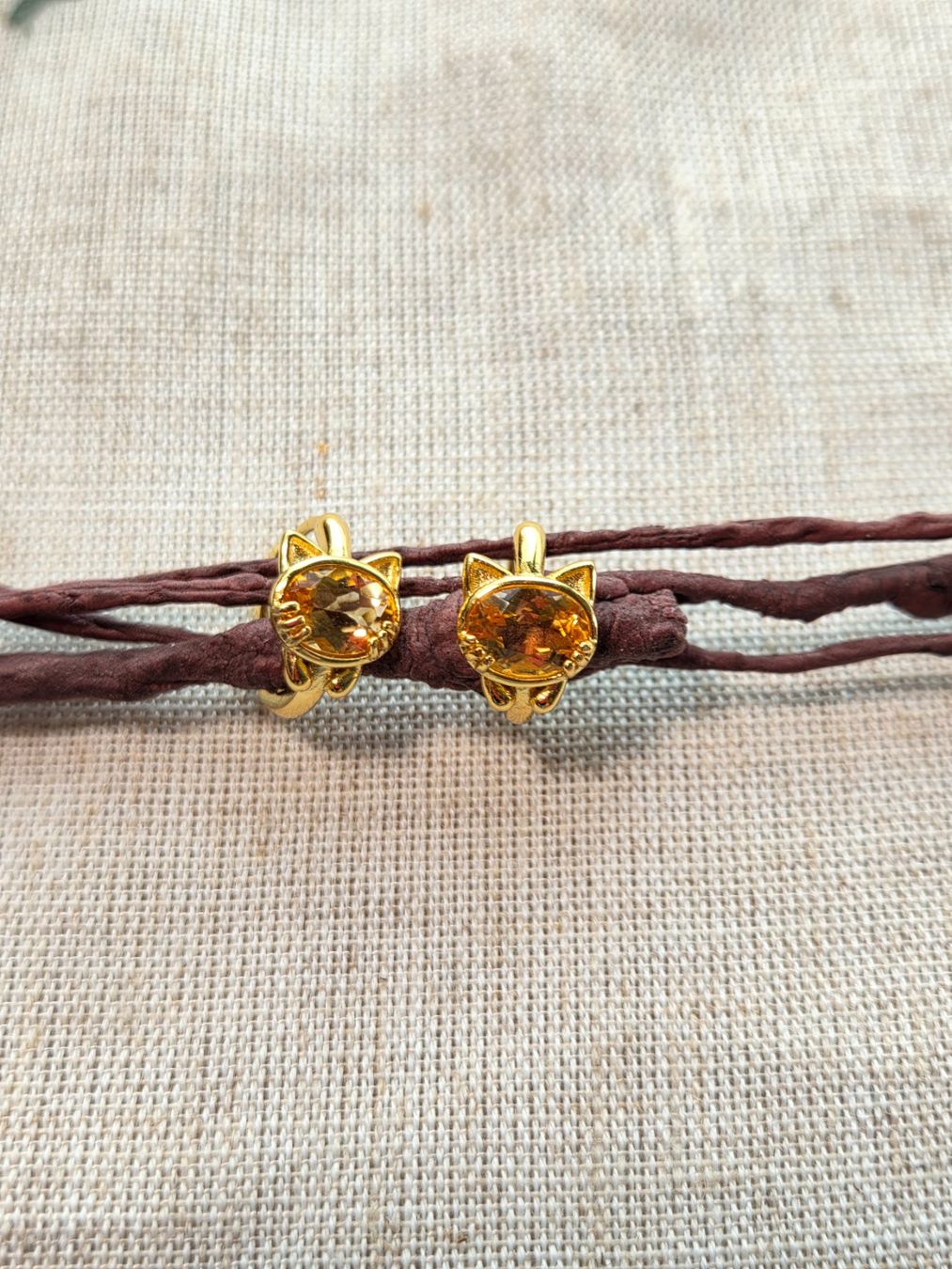 Orecchini pendenti & Orecchini a lobo: NEW - S925 Citrine Earrings – Nuovo (secondo la descrizione) da Zürich venduto da cin_wcf6