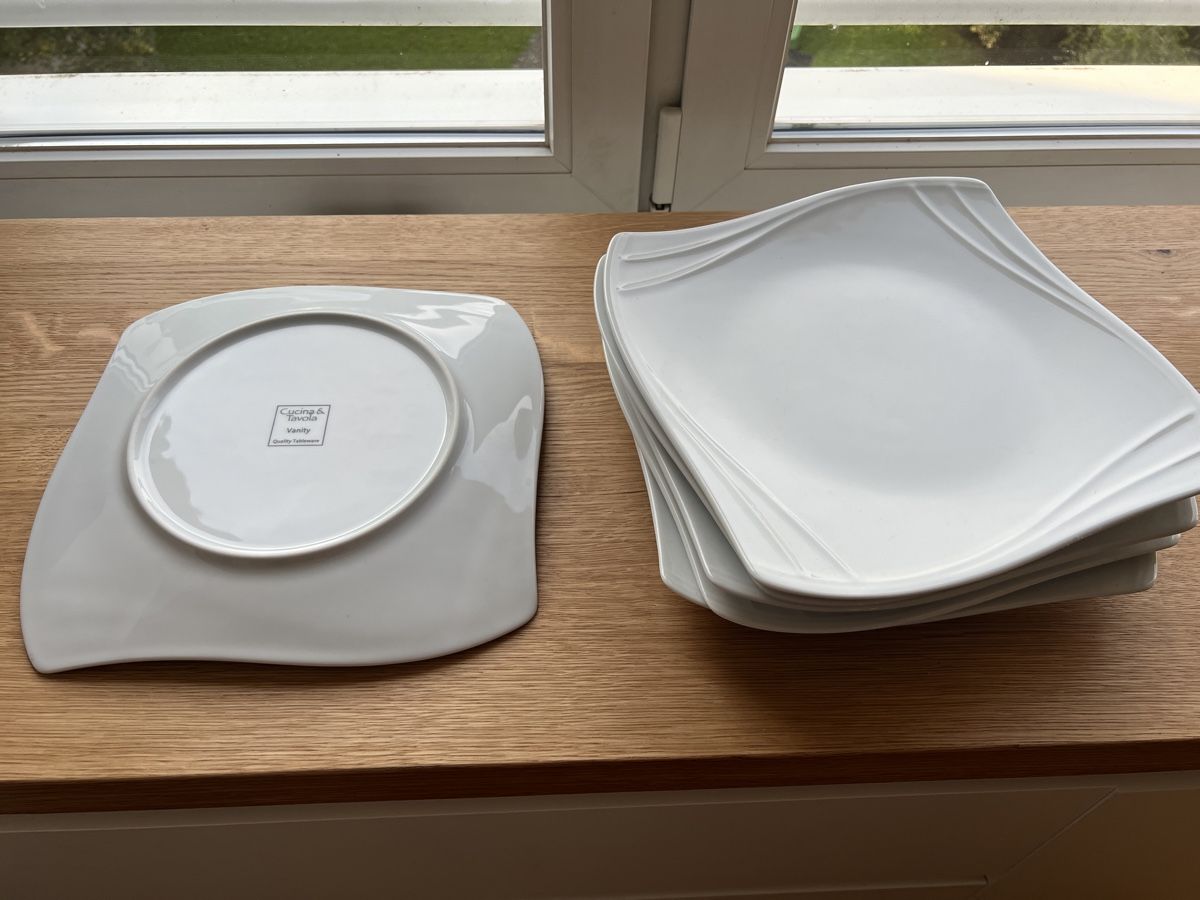 Migros Piatti: weisse Teller 6er Set – Usato da Zürich venduto da Naniiin 1