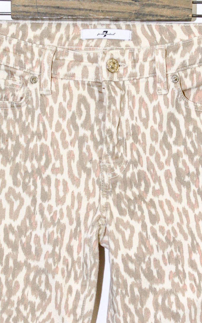Mankind Jeans: For All Mankind Pyper Leo Print Jeans - W28 – Usato da Illnau venduto da Monkky 1