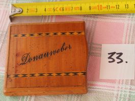 33. donauweber boîte bois, cigarillos ou cigarettes?