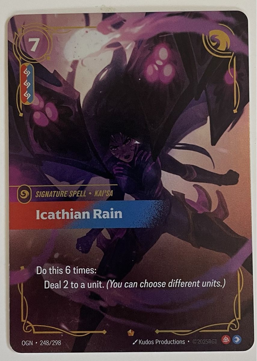 Carte collezionabili: Riftbound Icathian Rain 248/298 – Nuovo (secondo la descrizione) da Zürich venduto da Uglybuddha