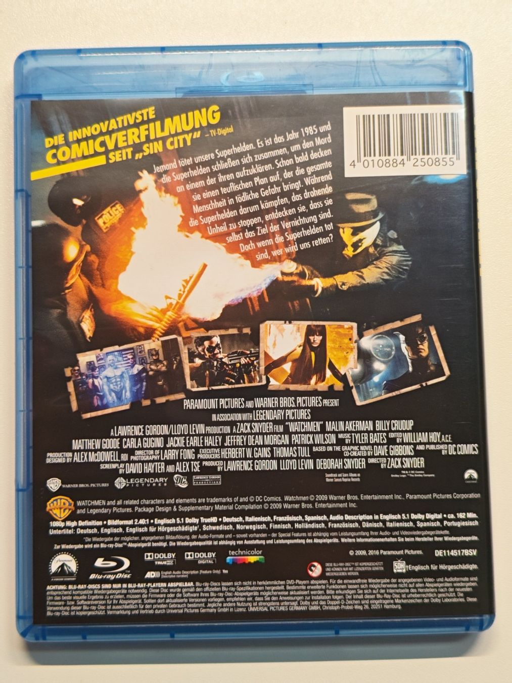 Tutti i DVDs: Watchmen - Die Wächter – Usato da Liestal venduto da Kratzilla 2