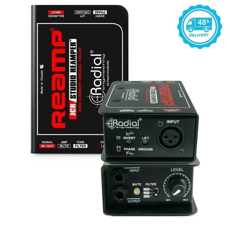 Registratori: Radial Reamp JCR Studio Reamper - NEU – Nuovo e nell'imballaggio originale da Reinach BL venduto da Tscherrer
