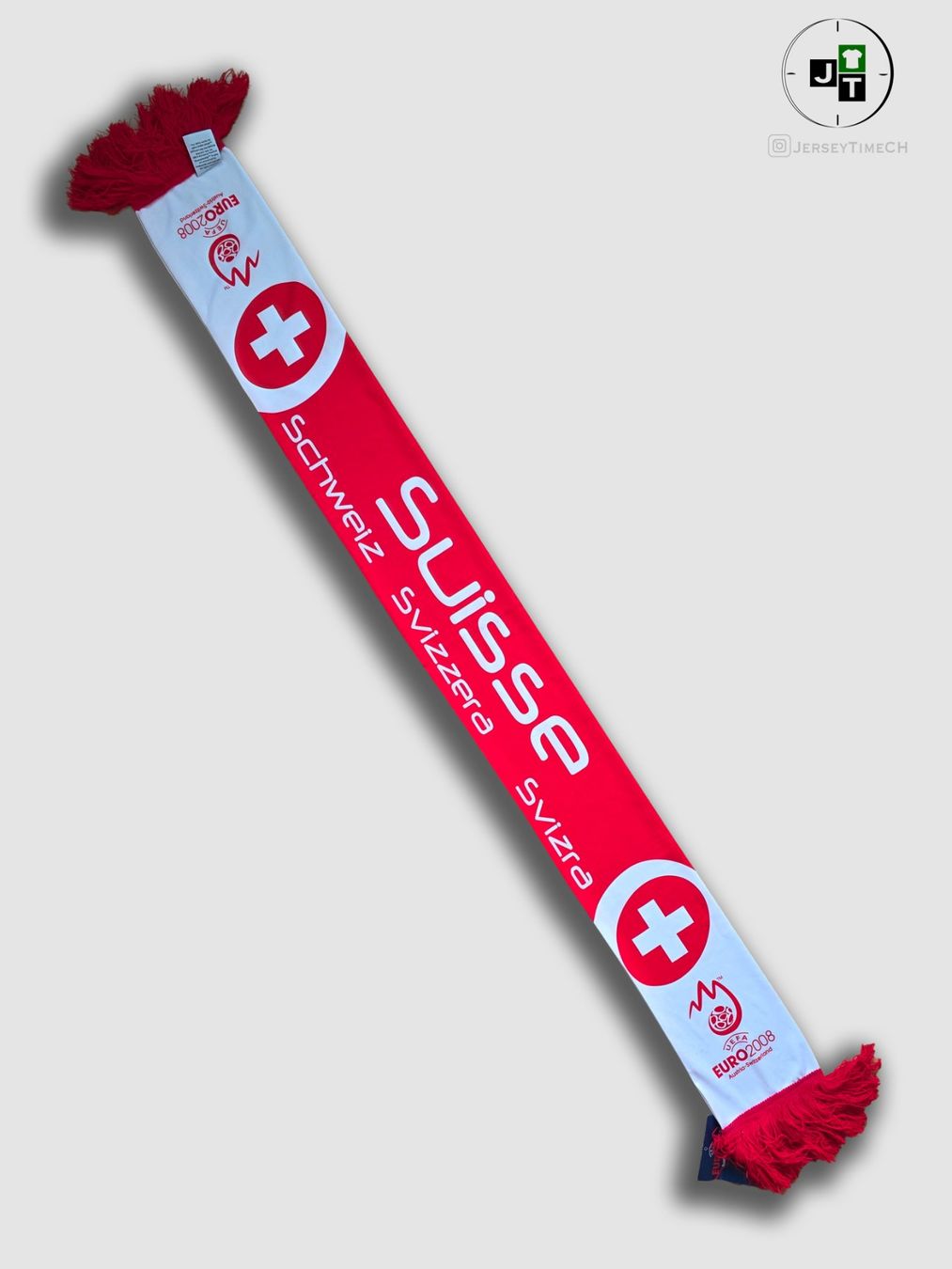 Foulard & Sciarpe: SCHWEIZ EURO 2008 FAN SCHAL – Nuovo (secondo la descrizione) da Lüchingen venduto da Jersey_Time 1