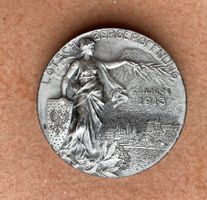 Médaille Lötschbergerofffnungung 1913 - Ag.
