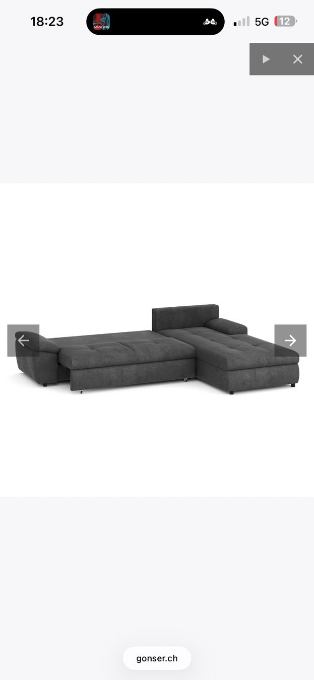 Gonser Divani: Ecksofa – Usato da Herzogenbuchsee venduto da Fabii00 1