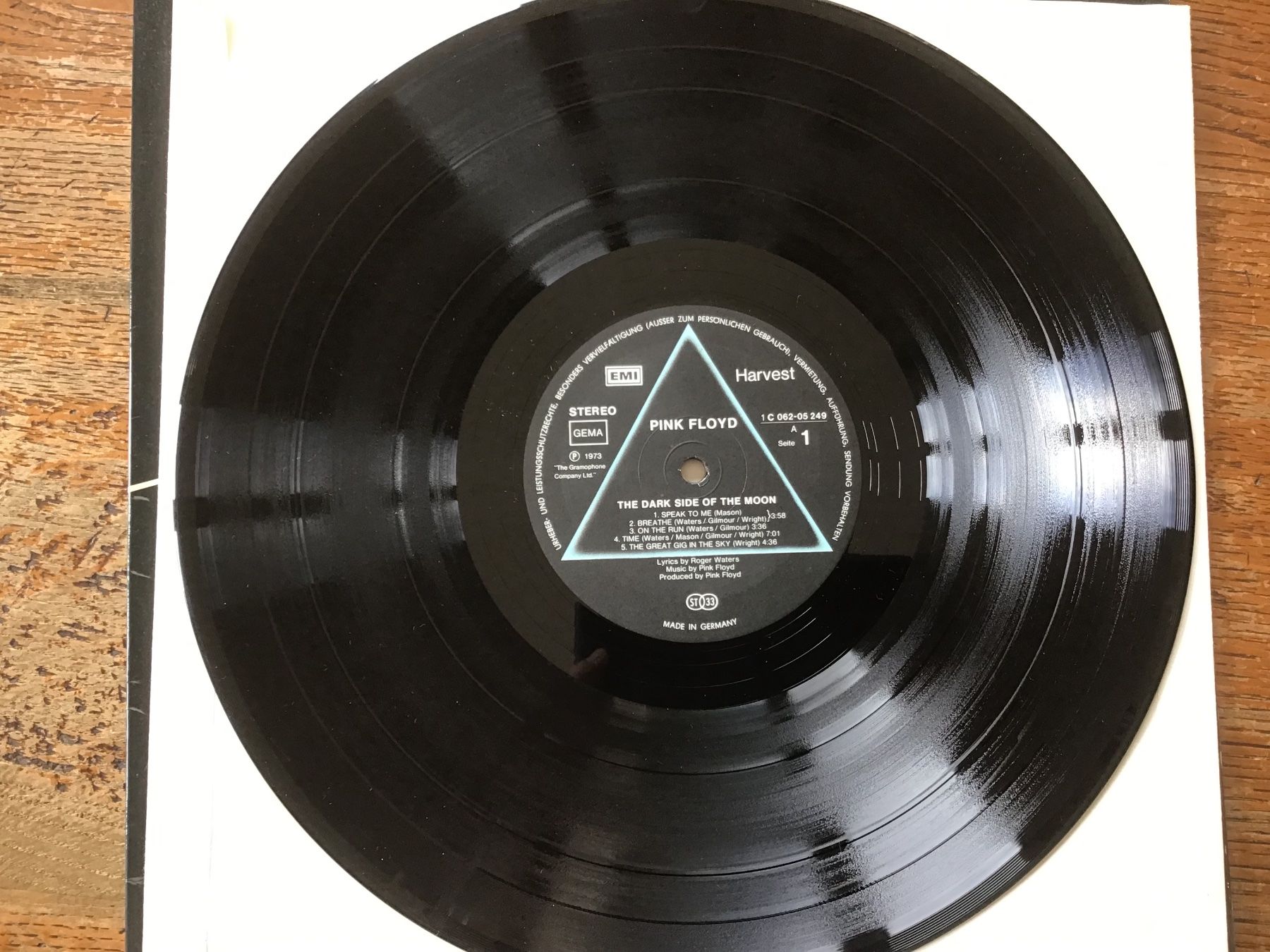 Schallplatten: LP Pink Floyd DSOM – Gebraucht aus Fully von Ruby97 3